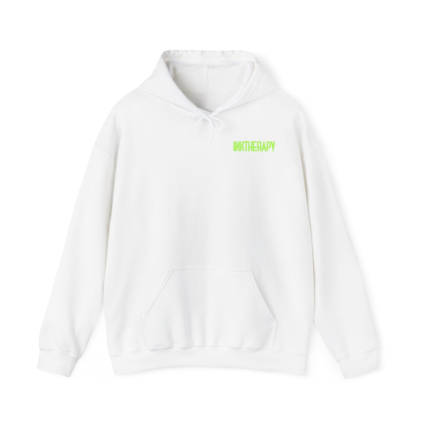 InkTherapy 'Lime Green' Unisex Heavy Blend Hoodie