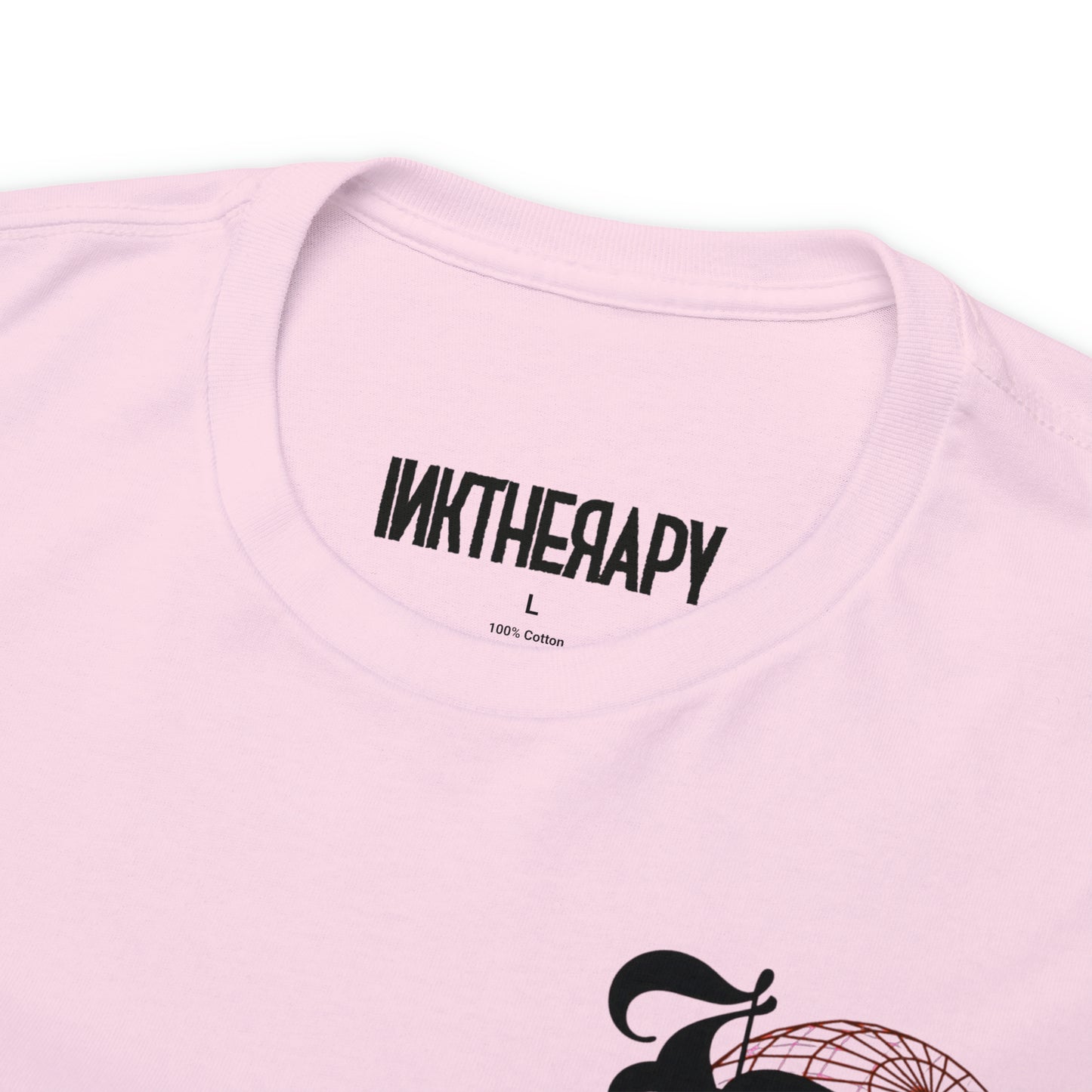 InkTherapy 'IT' World RED/PINK Unisex Heavy Cotton Tee