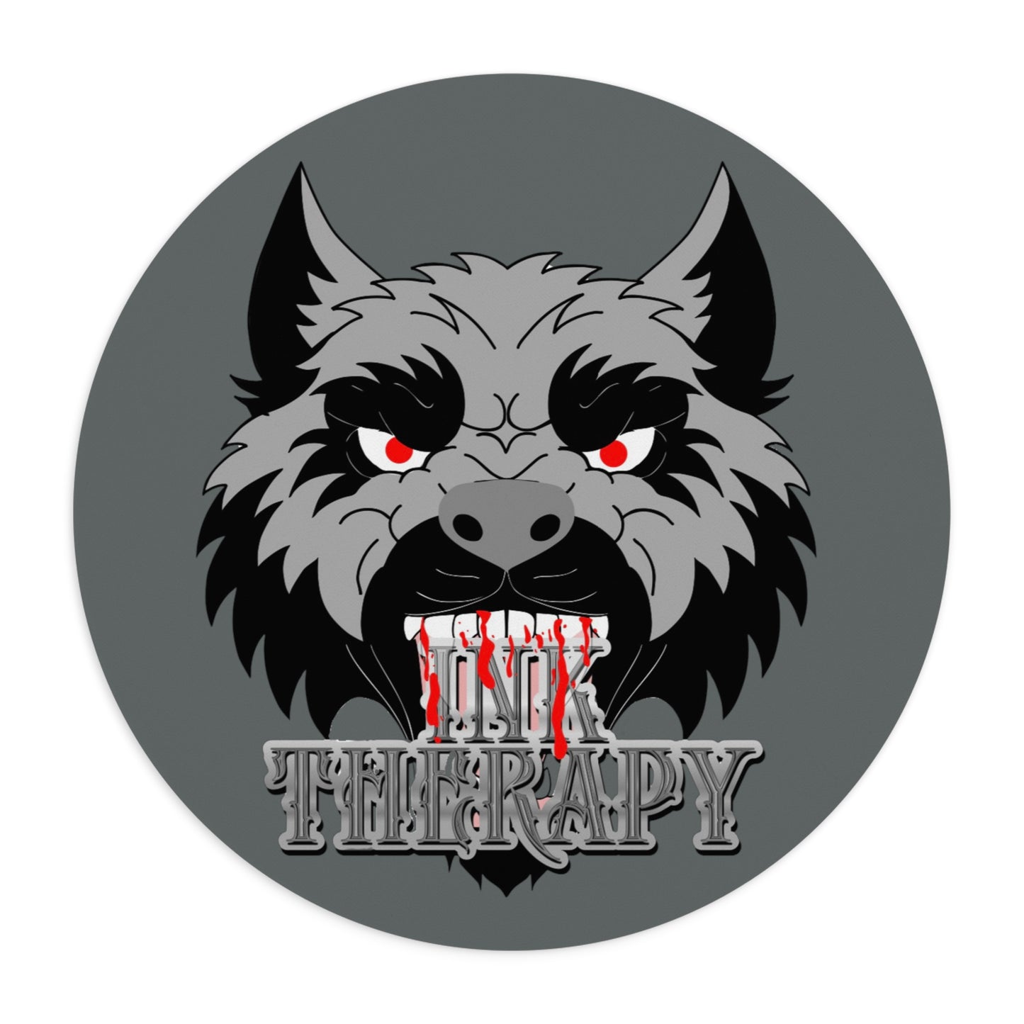 Wolfs InkTherapy Mouse Pad