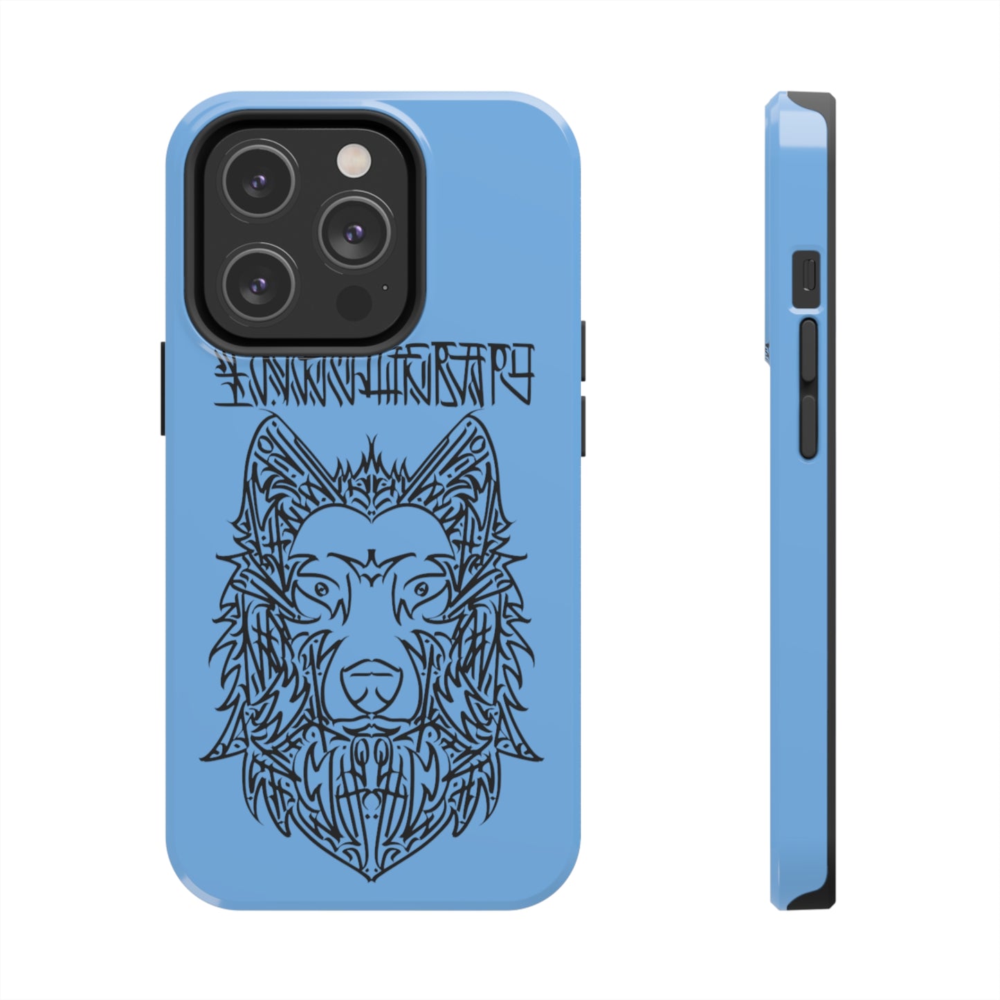 Baby Blue InkTherapy Tough Phone Cases