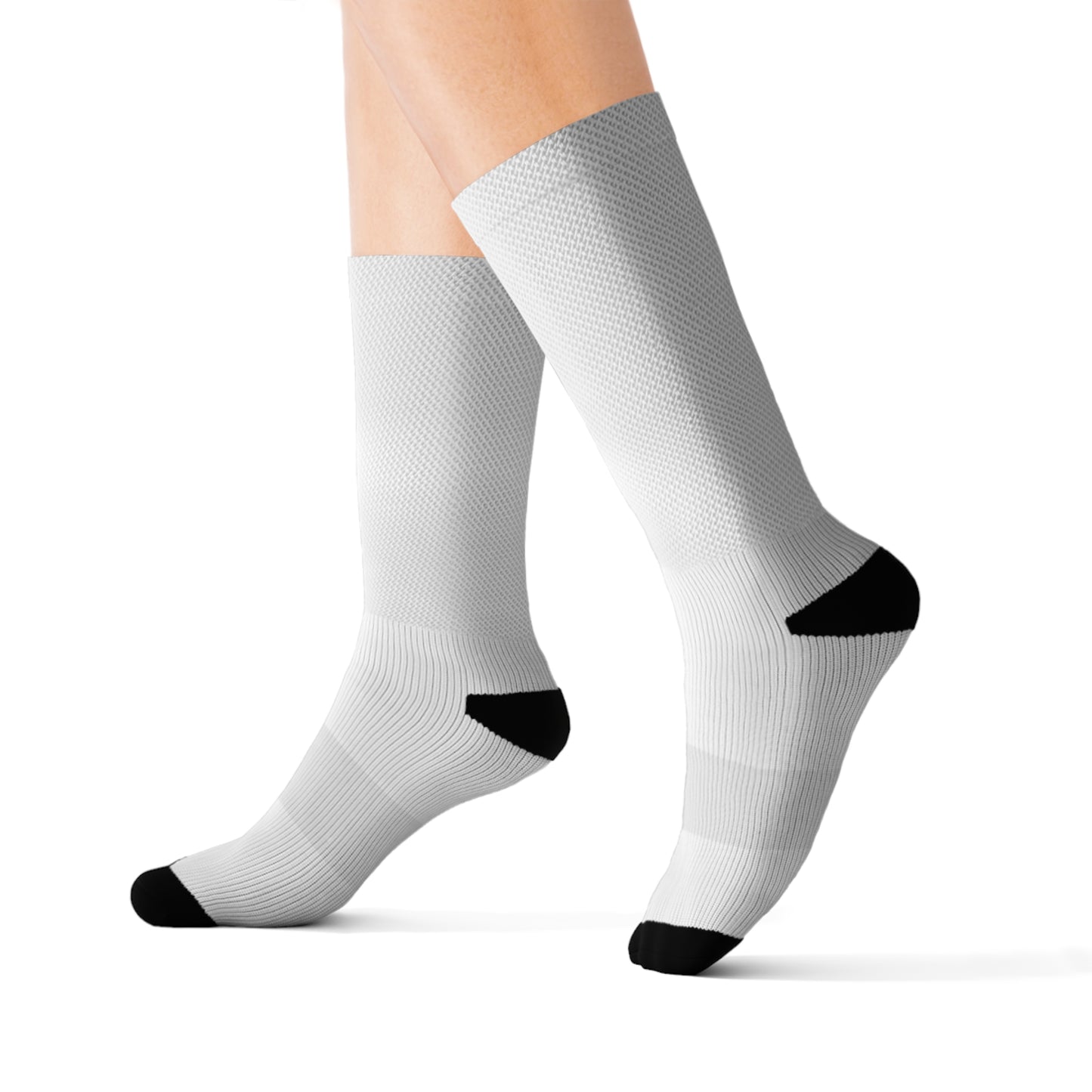 InkTherapy Logo White Socks