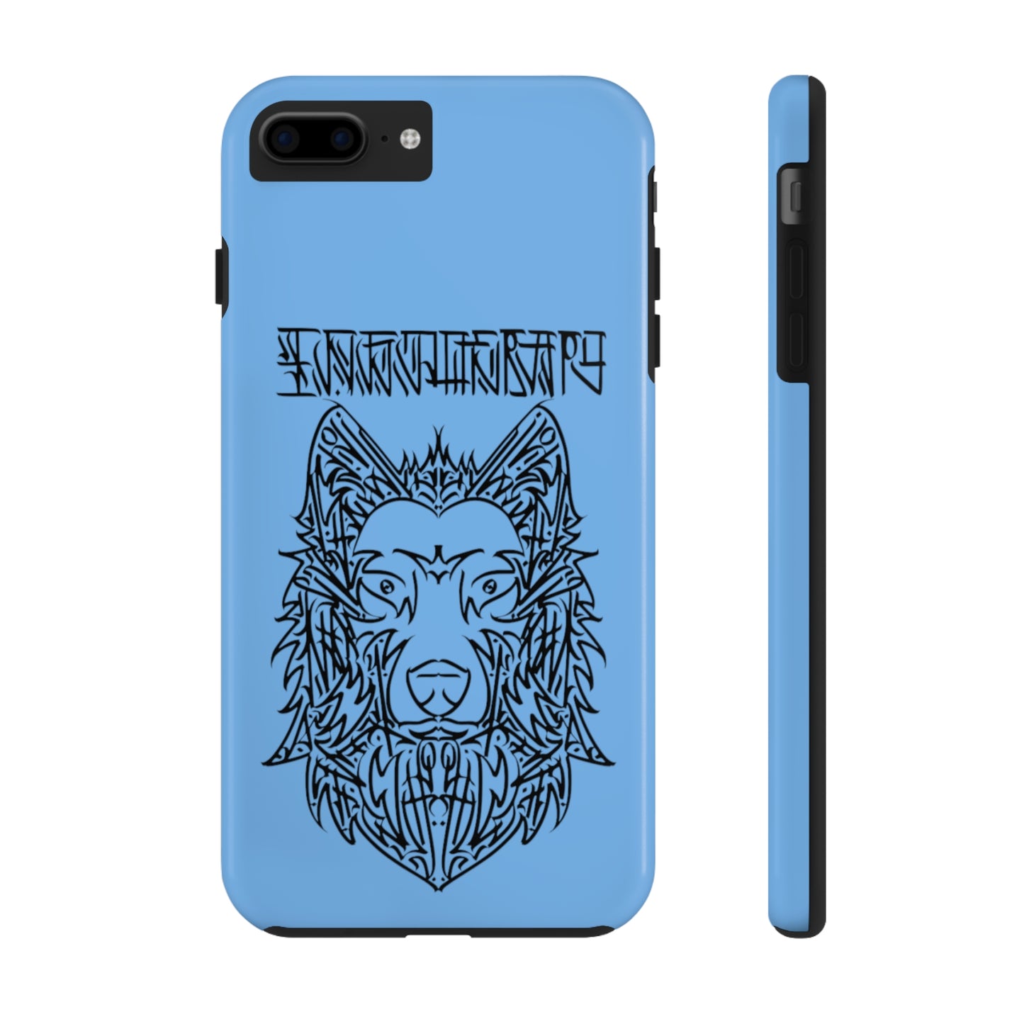 Baby Blue InkTherapy Tough Phone Cases