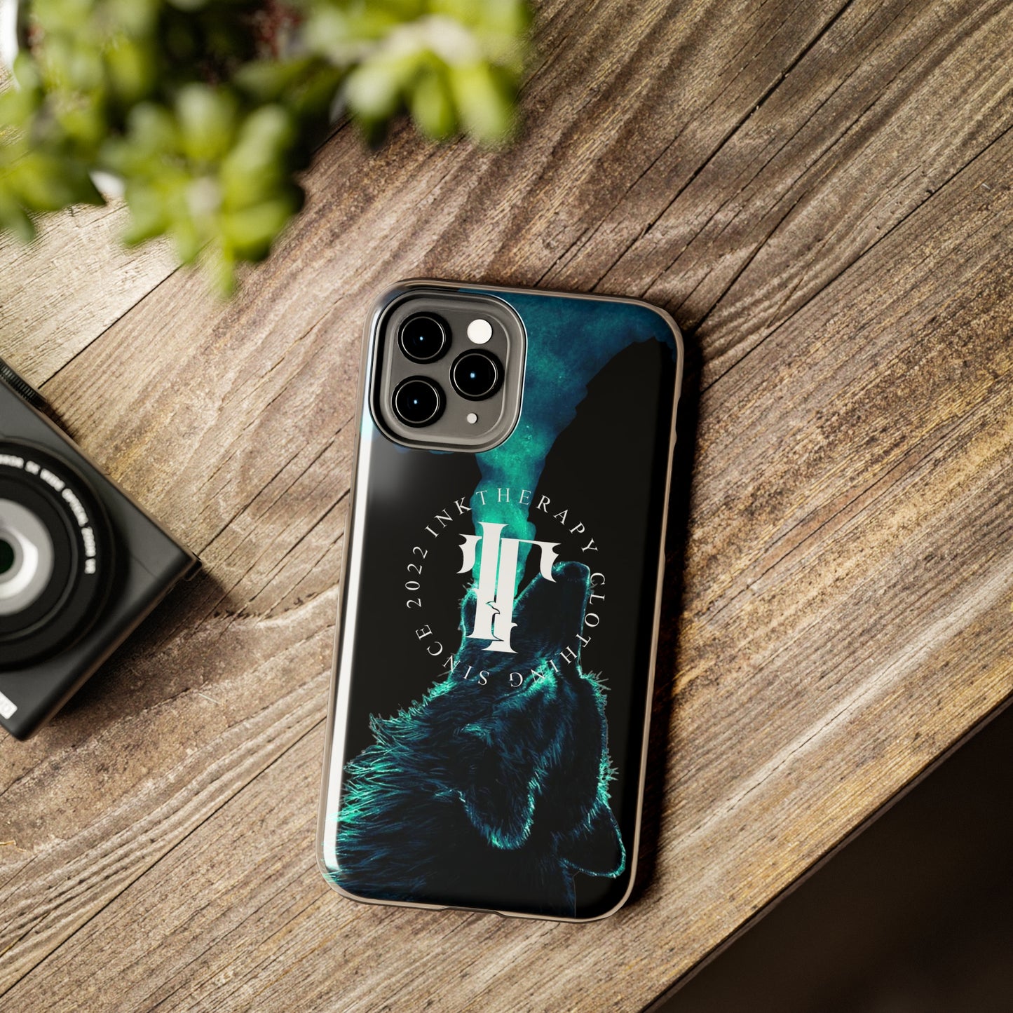 InkTherapy Wolf Tough Phone Cases